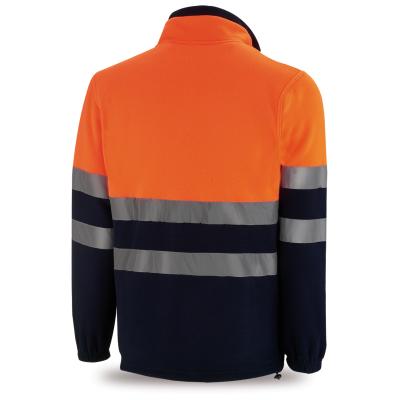 Chaqueta Polar Alta Visibilidad naranja/azul marino 280 gr. X