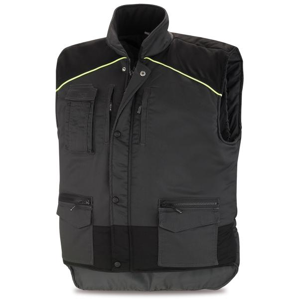 Chaleco gris/negro Pro series tretch