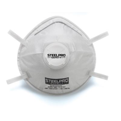 ascarilla desechable FFP2 con válvula de exhalación.