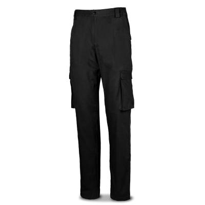 Pantalón TRETCH negro algodón 240 gr. ultibolsillo. 34