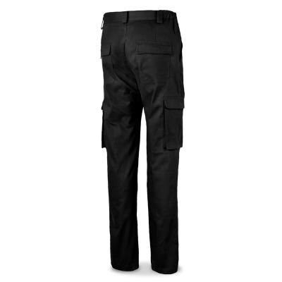 Pantalón TRETCH negro algodón 240 gr. ultibolsillo. 34