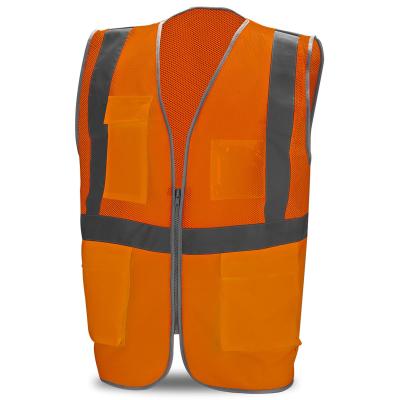 Chaleco Alta Visibilidad de punto/malla. ultibolsillos 120/50 gr.