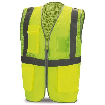 Chaleco Alta Visibilidad de punto/malla. ultibolsillos 120/50 gr.
