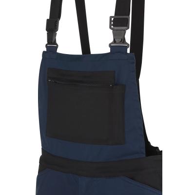 Peto PRO ERIE tretch azul marino/negro poliéster/algodón 245 gr. 3436