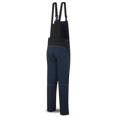 Peto PRO ERIE tretch azul marino/negro poliéster/algodón 245 gr. 3436