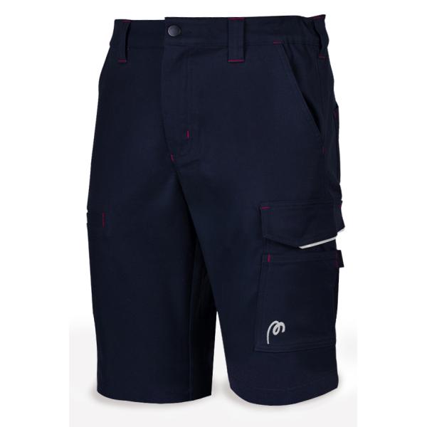 Bermuda TRETCH Pro eries azul marino 245 gr. ultibolsillo. 34