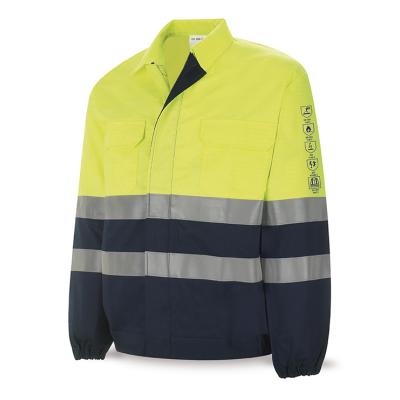 Chaqueta IGNÍFUGA y ANTIETÁTICA Alta Visibilidad 260 gr. 4850