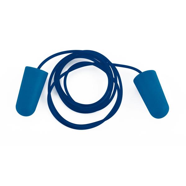 od. "EAR AX TRACK". Tapón auditivo detectable desechable con cordón.