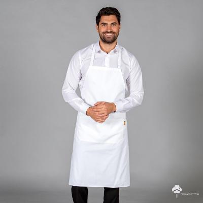 DELANTAL CON PETO TEJIDO ORGANICO 91X74 CM